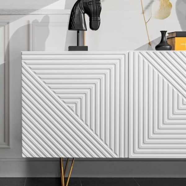 Sideboard Pyramid 3D White